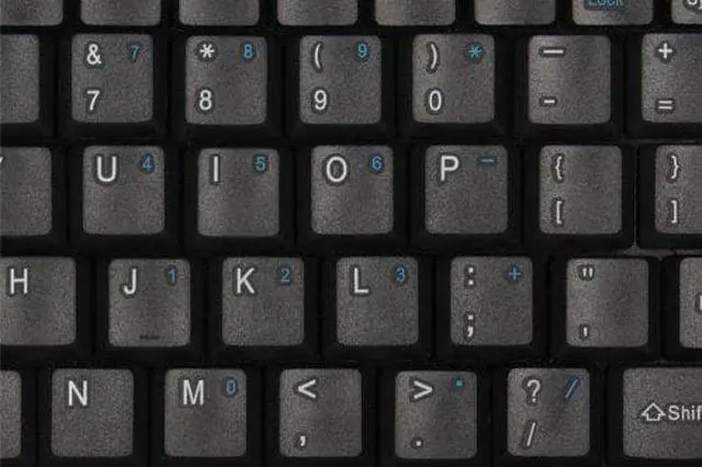 Alt view image 7 of 10 - Adesso AKB-410UB - SlimTouch Mini USB Keyboard with Built-in Touchpad