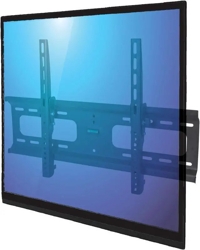 Alt view image 3 of 7 - Manhattan Universal TV Wall Mount: Tilt Your Flat-Panel Perfectly for Optimal Viewing, Fits 37-86" TVs, Ideal for Home & Office, Easy Install, VESA Compliant - 424752