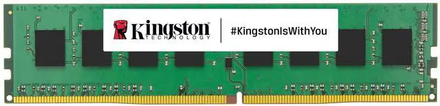 Alt view image 15 of 20 - Kingston 16GB DDR4 SDRAM Memory Module - 16 GB - DDR4-3200/PC4-25600 DDR4 SDRAM - 3200 MHz - CL22 - 1.20 V - Non-ECC - Unbuffered - 288-pin - DIMM- KCP432NS8/16