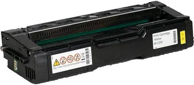 Alt view image 7 of 7 - Ricoh Toner Cartridge Yellow 408351