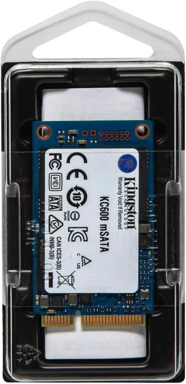 Alt view image 12 of 20 - Kingston KC600 256GB MSATA Internal Solid State Drive SKC600MS/256G