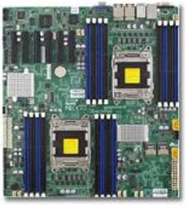 Alt view image 8 of 8 - SUPERMICRO X9DRD-7LN4F-B Supermicro X9DRD-7LN4F-B Dual LGA2011 Intel C602J DDR3 SATA3 and SAS V and 4GbE EATX Server Motherboard