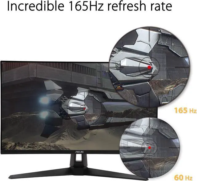 Alt view image 8 of 12 - ASUS TUF VG279Q1A 27" Full HD LED Gaming LCD Monitor - 16:9 - Black