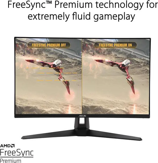 Alt view image 9 of 12 - ASUS TUF VG279Q1A 27" Full HD LED Gaming LCD Monitor - 16:9 - Black