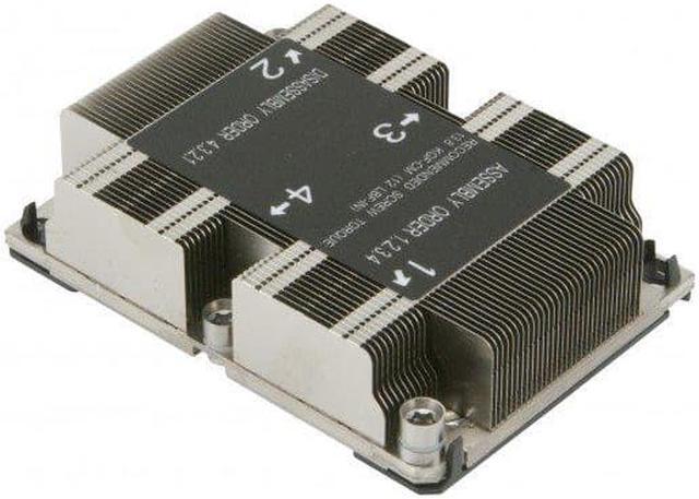 Alt view image 7 of 8 - Supermicro CPU Heat Sink SNK-P0067PS 1U LGA3647 CPU Heat Sink for X11 Purley Platform Brown Box