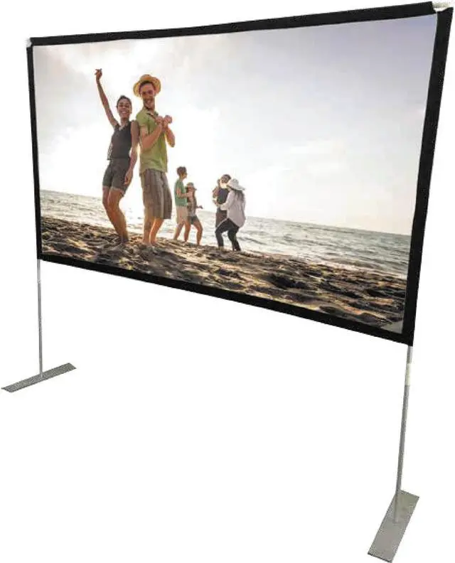Alt view image 13 of 14 - RCA RPJ144 100" Diagonal Portable Projector Screen With Stand