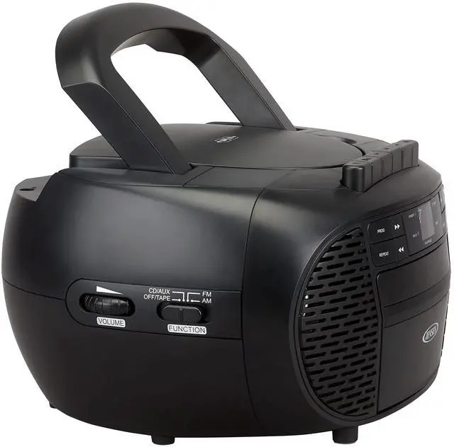 Alt view image 9 of 9 - JENSEN CD550 BOOMBOX,CD,CASSETTE,AM/FM