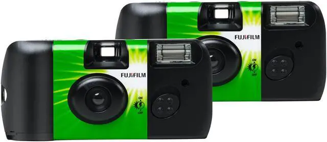 Alt view image 8 of 16 - Fujifilm - QuickSnap Disposable Film Camera (2-Pack) - Green