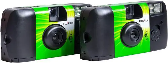 Alt view image 9 of 16 - Fujifilm - QuickSnap Disposable Film Camera (2-Pack) - Green