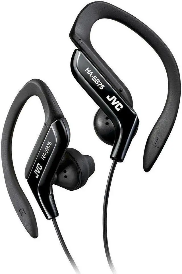 Alt view image 2 of 8 - JVC HA-EB75 (Black) Sports ear clip headphone