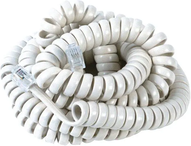 Alt view image 8 of 9 - RCA TP282WR Handset Coil Cord (25ft)