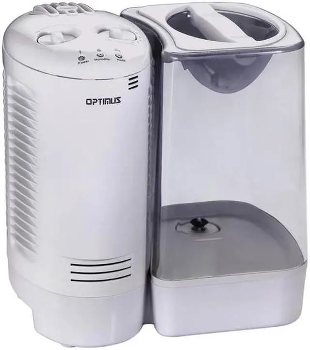 Alt view image 5 of 5 - Optimus U32010 Humidifier 3.0 Gallon Warm Mist Wicking Power