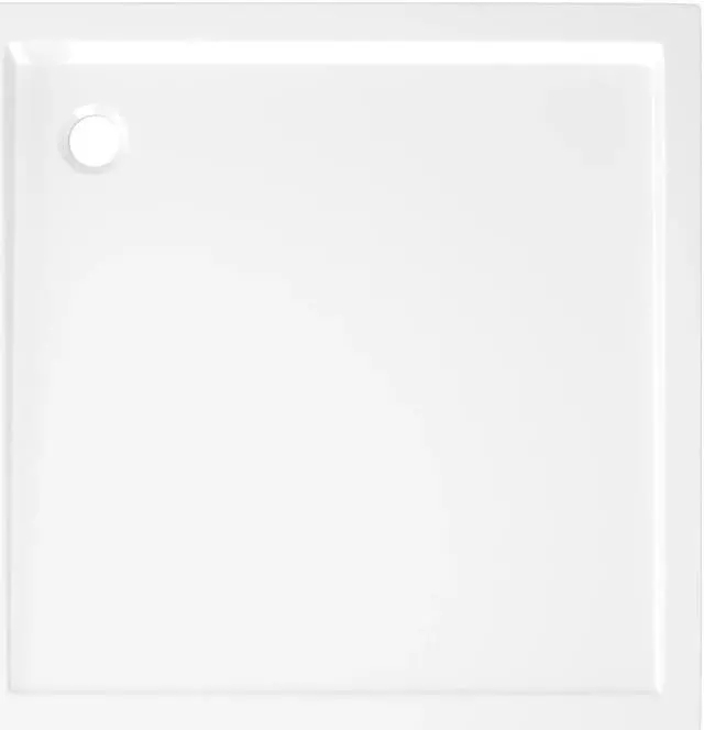 Alt view image 10 of 12 - vidaXL Square ABS Shower Base Tray White 31.5"x31.5"
