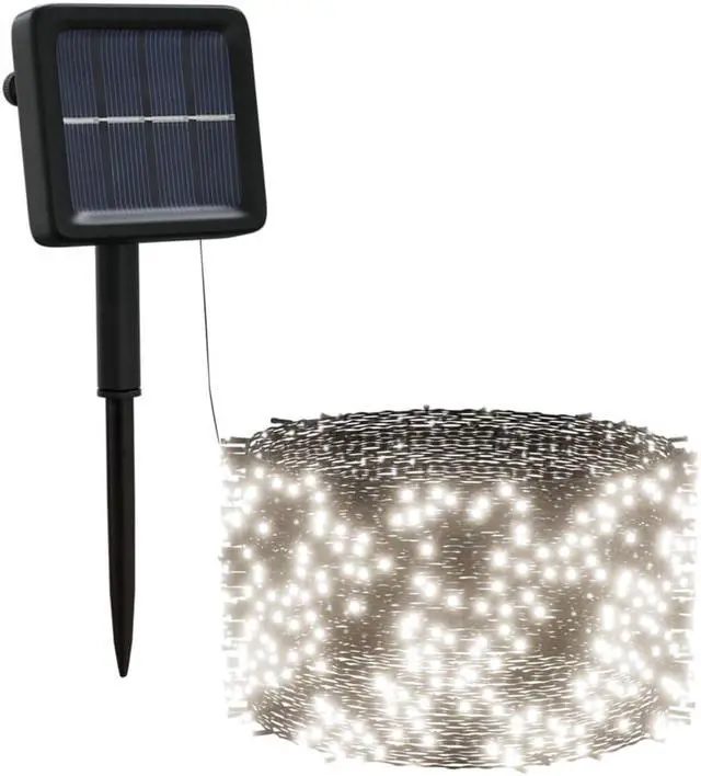 Alt view image 3 of 13 - vidaXL Solar Fairy Lights 5 Pcs Christmas Holiday LED String Lights Cold White