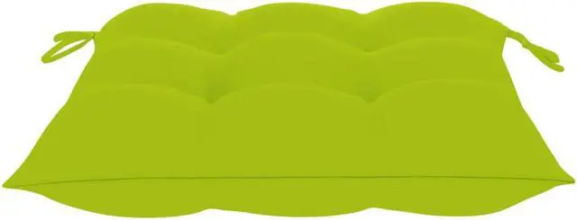 Alt view image 11 of 16 - vidaXL Chair Cushion 4 Pcs Outdoor Patio Seat Cushion Bright Green Oxford Fabric