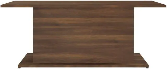 Alt view image 14 of 16 - vidaXL Coffee Table Living Room Accent Sofa End Table Brown Oak Engineered Wood