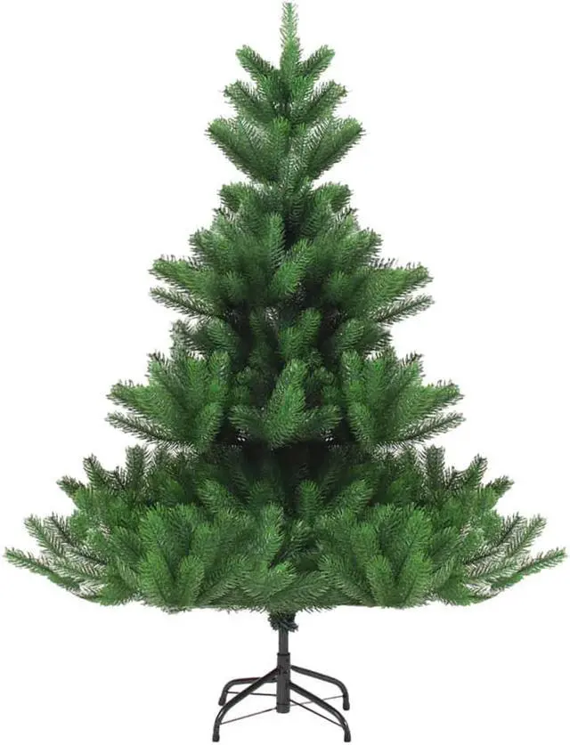 Alt view image 8 of 14 - vidaXL Nordmann Fir Artificial Christmas Tree Green 70.9"