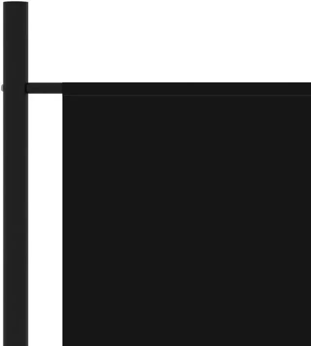 Alt view image 9 of 13 - vidaXL 3-Panel Room Divider Black 102.4"x70.9"
