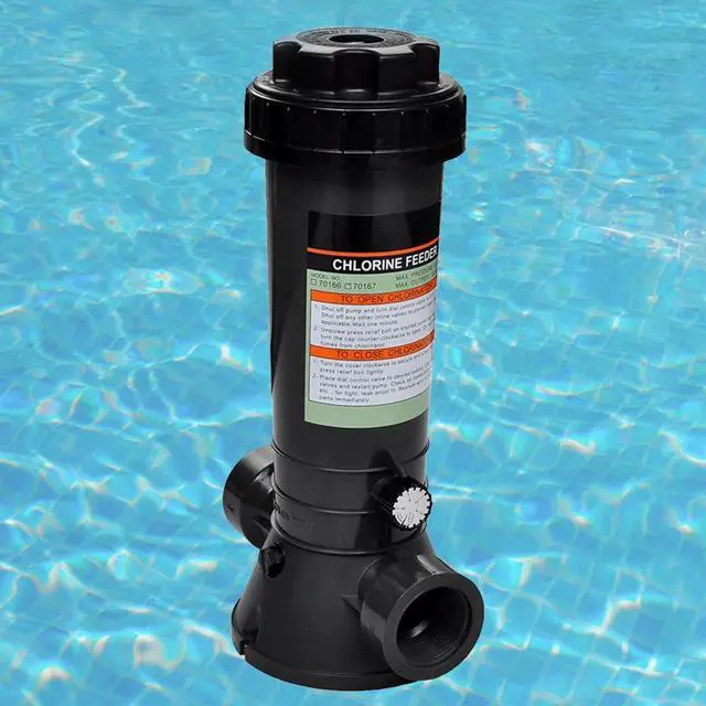 Alt view image 9 of 12 - vidaXL Automatic Chlorine Feeder Swimming Pool Dispenser Cleaner Machine Tool