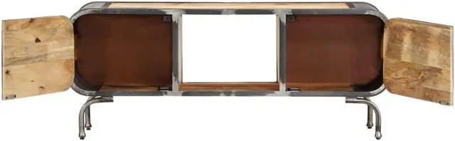 Main image of vidaXL TV Cabinet 43.3"x11.8"x16.5" Solid Wood Mango