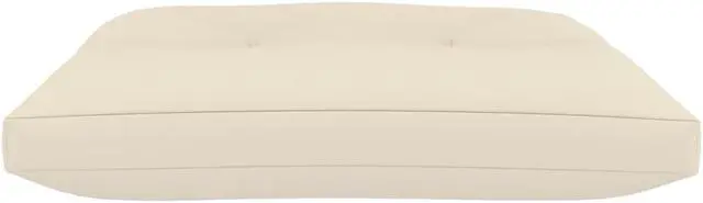 Alt view image 9 of 12 - vidaXL Chair Cushion Outdoor Patio Pallet Cushion Seat Pad Pillow Cream Fabric