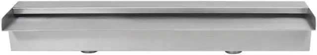 Alt view image 11 of 13 - vidaXL Pool Fountain Spillway Waterfall Fountain for Garden Pond Stainless Steel