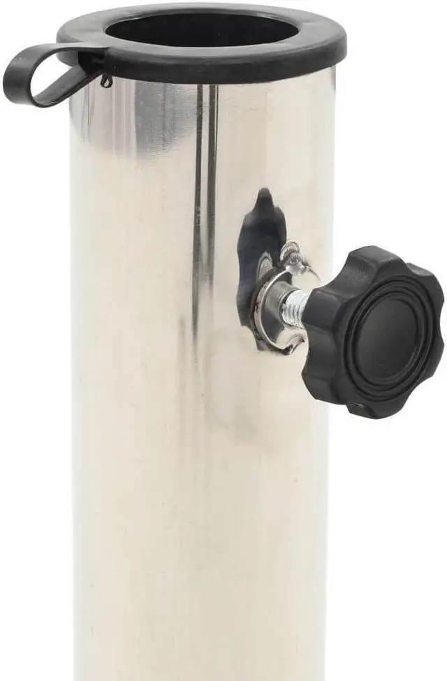 Alt view image 6 of 10 - vidaXL Umbrella Base Patio Umbrella Stand Granite 55.1 lb Rectangular Black