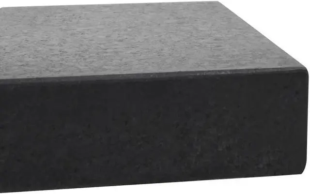 Alt view image 9 of 10 - vidaXL Umbrella Base Patio Umbrella Stand Granite 55.1 lb Rectangular Black
