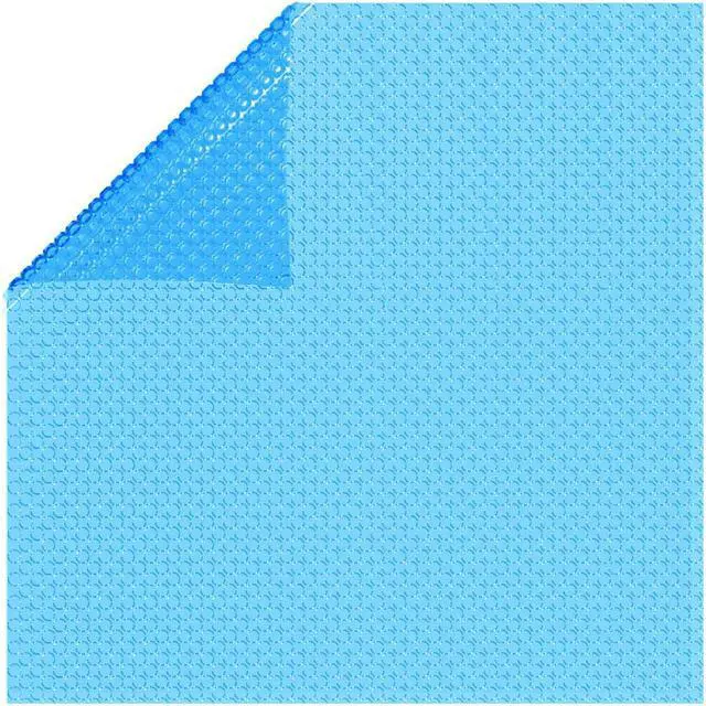 Alt view image 7 of 11 - vidaXL Pool Cover Solar Blanket Winter Pool Cover Pool Heater Cover Blue