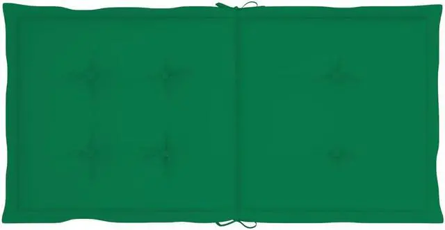 Alt view image 11 of 14 - vidaXL Chair Cushion 2 Pcs Outdoor Patio Chair Cushion Pad Green Oxford Fabric