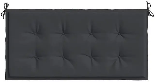 Alt view image 10 of 14 - vidaXL Garden Bench Cushion Black 39.4" Outdoot Seat Patio Seat Cushion