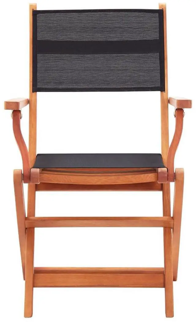Alt view image 15 of 17 - vidaXL Patio Folding Chairs 2 Pcs Garden Chair Solid Wood Eucalyptus&Textilene