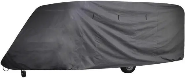Alt view image 6 of 9 - vidaXL Caravan Cover Gray M