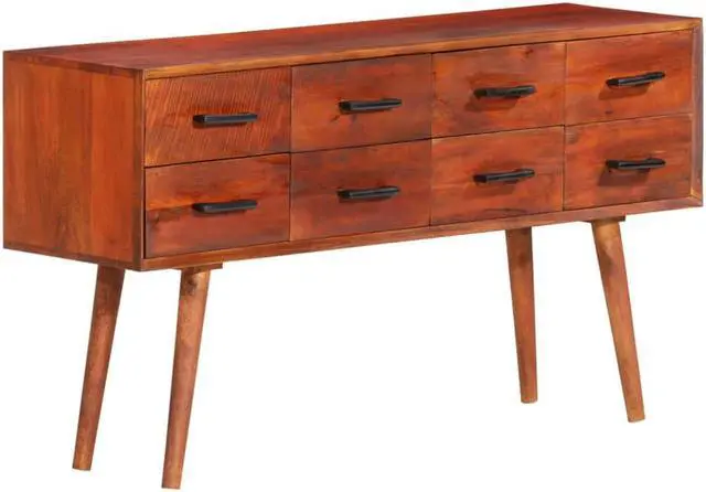 Main image of vidaXL Sideboard 43.3"x11.8"x23.2" Solid Wood Mango