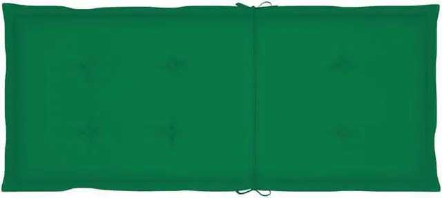 Alt view image 12 of 18 - vidaXL Chair Cushion 2 Pcs Outdoor Garden High Back Chair Cushion Green Fabric