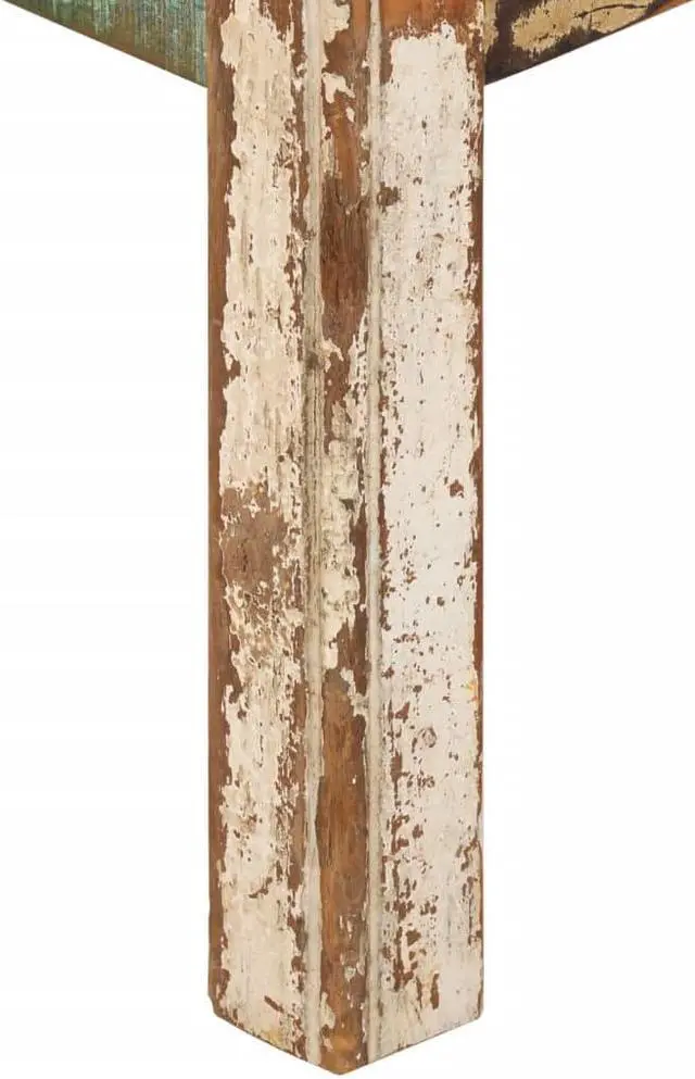 Alt view image 9 of 18 - vidaXL Coffee Table 31.5"x31.5"x15.7" Solid Reclaimed Wood