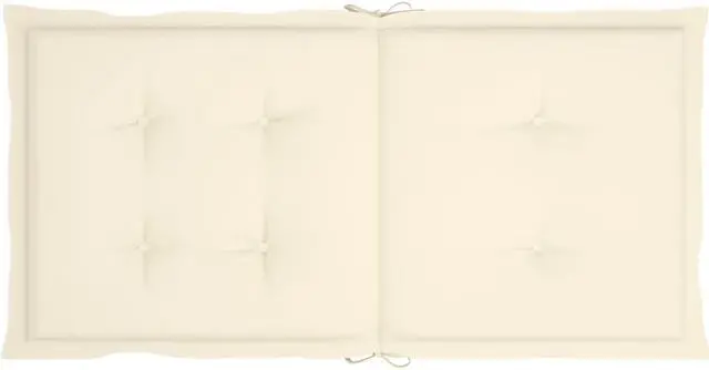 Alt view image 12 of 16 - vidaXL Chair Cushion 4 Pcs Outdoor Patio Chair Cushion Pad Cream Oxford Fabric