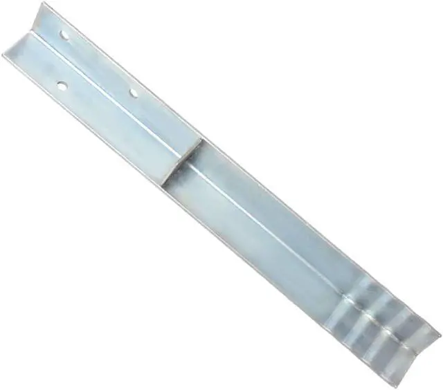 Alt view image 5 of 8 - vidaXL L-shaped Ground Anchors 12 pcs Galvanised Steel 2"x2"x19.7"