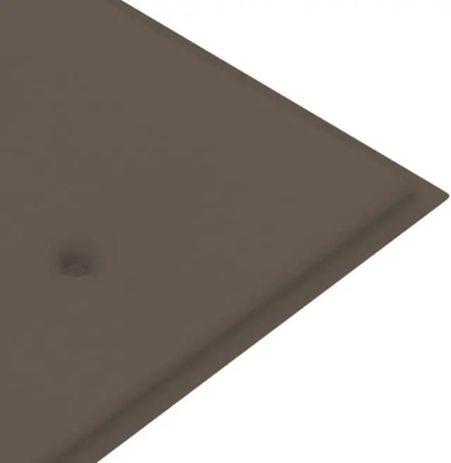 Alt view image 13 of 17 - vidaXL Garden Bench Cushion Taupe 180x50x4 cm Oxford Fabric