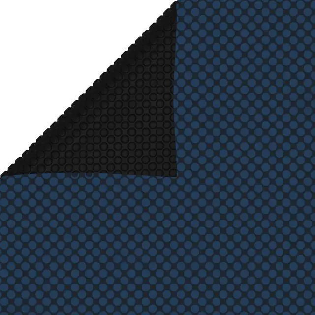 Alt view image 6 of 11 - vidaXL Floating PE Solar Pool Film 383.9"x192.1" Black and Blue