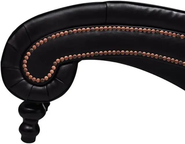 Alt view image 12 of 13 - vidaXL Chaise Longue Padded Recliner Chair Lounge Sofa Chair Brown Faux Leather