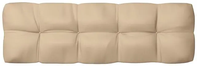 Alt view image 16 of 17 - vidaXL 7x Pallet Sofa Cushions Beige Indoor Outdoor Sofa Seat Chair Cushion