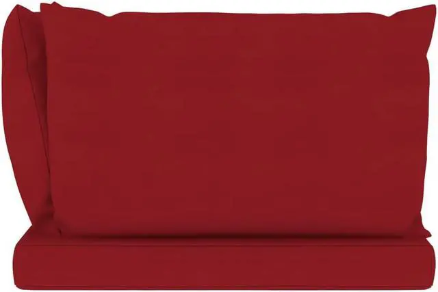 Alt view image 17 of 18 - vidaXL Chair Cushion 3 Pcs Outdoor Seat Cushion Sofa Pad Wine Red Oxford Fabric