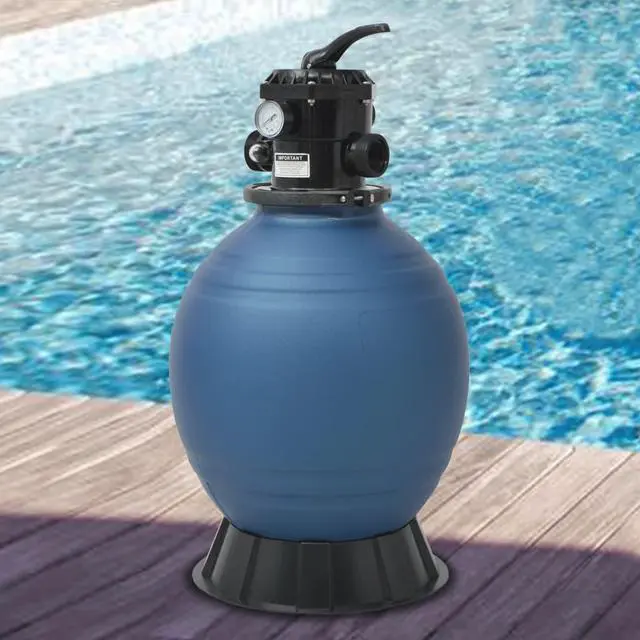 Alt view image 11 of 14 - vidaXL Pool Sand Filter Sand Filter for Above Ground Pool with 6 Position Valve