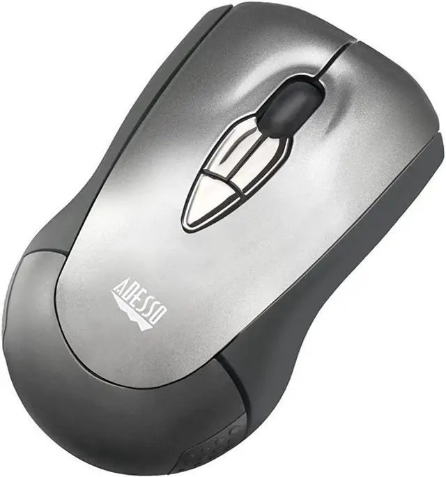Alt view image 4 of 8 - ADESSO iMouse P10 Air Mouse Mobile IMOUSEP10 2.4 GHz Wireless Technology Mouse