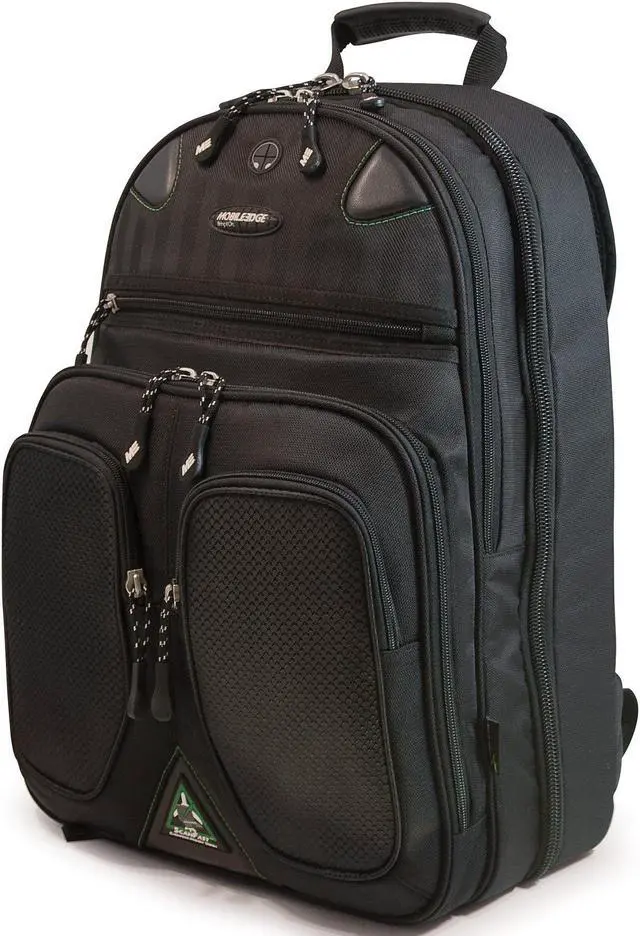 Alt view image 15 of 18 - Mobile Edge Black 17" ScanFast Checkpoint Friendly Backpack Model MESFBP