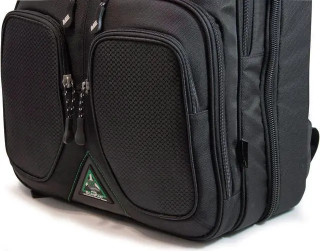 Alt view image 16 of 18 - Mobile Edge Black 17" ScanFast Checkpoint Friendly Backpack Model MESFBP