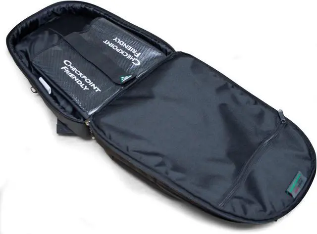 Alt view image 17 of 18 - Mobile Edge Black 17" ScanFast Checkpoint Friendly Backpack Model MESFBP