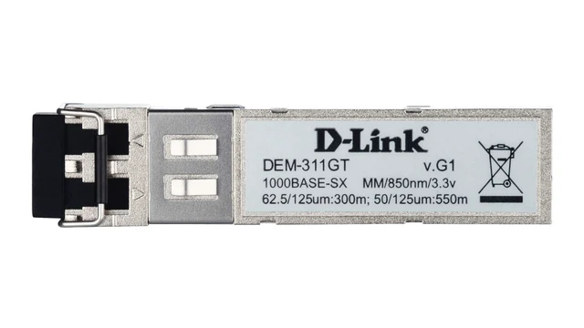 Alt view image 4 of 4 - Gigabit Ethernet Optical Transceiver Multimode 1000BASE-SX SFP Module (DEM-311GT)