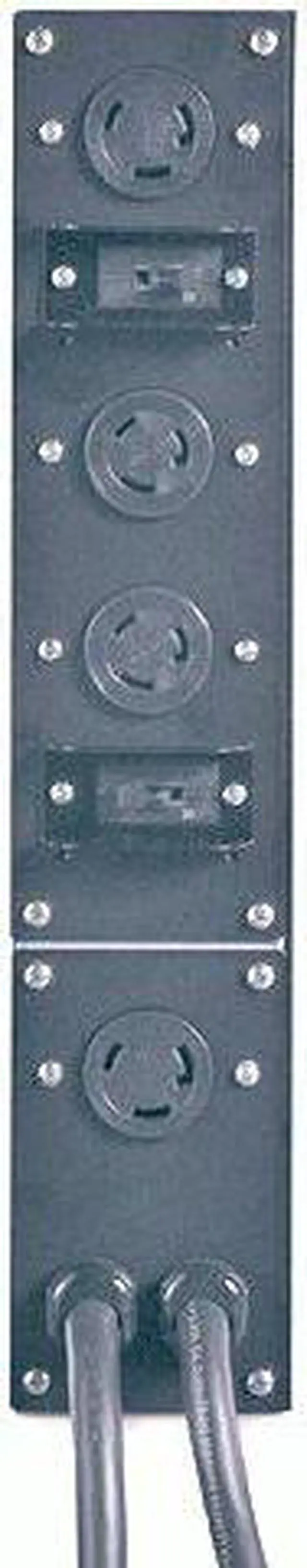 Alt view image 6 of 6 - APC SBP6KRMT2U 19" Rack Mountable 30A Maintenance Bypass Panel